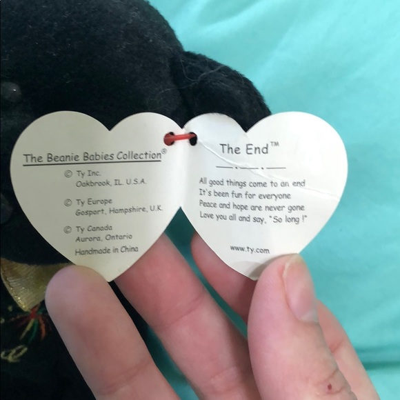 ty Beanie Baby “The End” - Picture 3 of 4